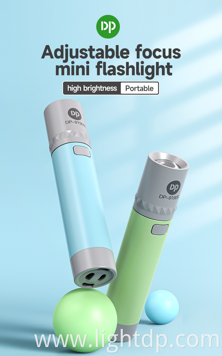 Type-C Rechargeable Flashlights 